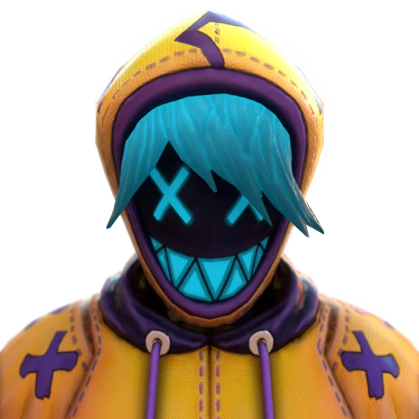 Portrait of the Blaston character, Hax