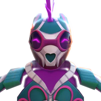 Felidax Pink/Teal Skin