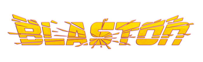 Logo for the game Blaston